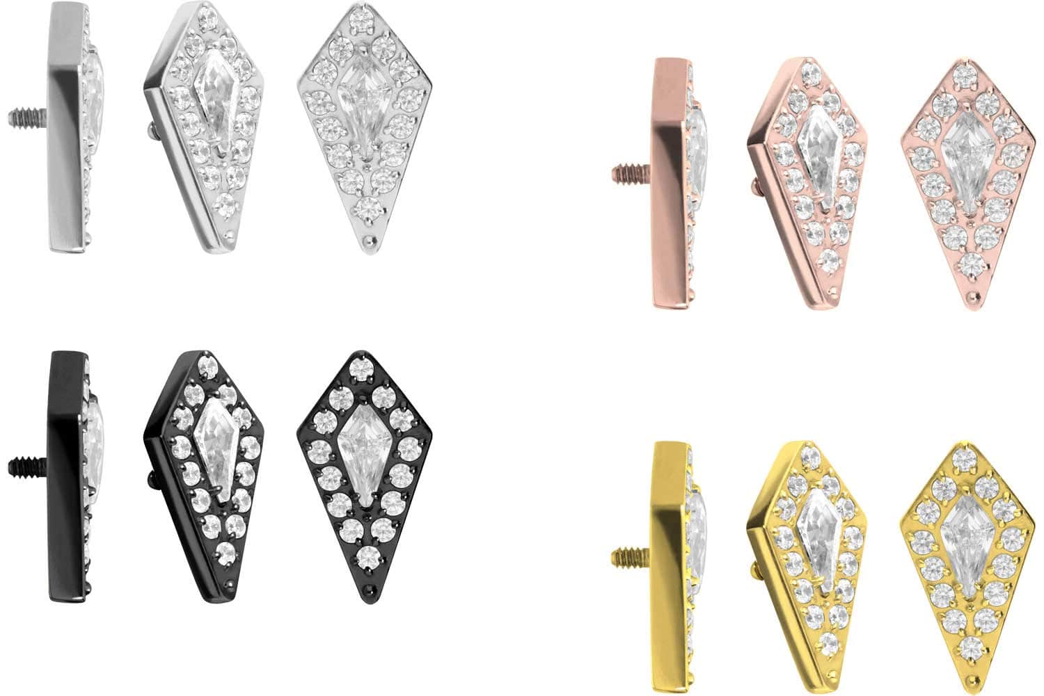 PIERCINGLINE Titan Schraubaufsatz Oktopus Design - 0,9 Mm Außengewinde, Perfekt Als Ersatz Oder Für Neuen Style